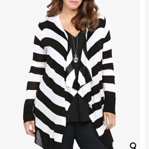 Striped cardigan